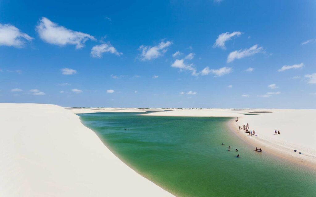 Swim Between Dunes: Lençóis Maranhenses National Park, Maranhão